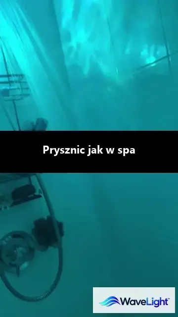WaveLight™ – lampa projekcyjna z efektem fal do łazienki