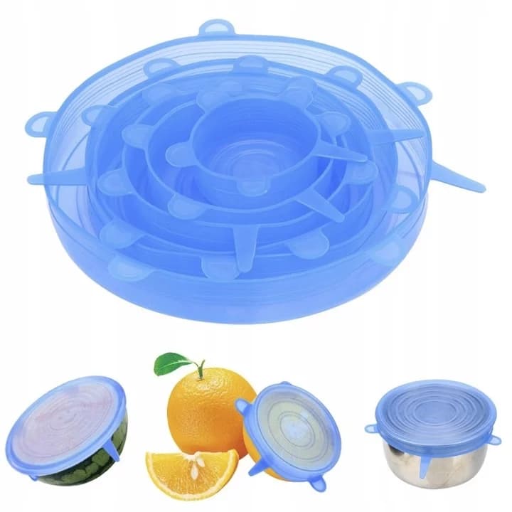 Zestaw 6 Pokrywek silikonowych 35.99 zł