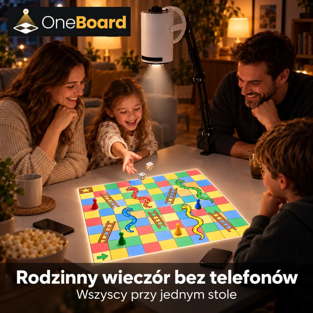 OneBoard™ – projektor gier planszowych na stół