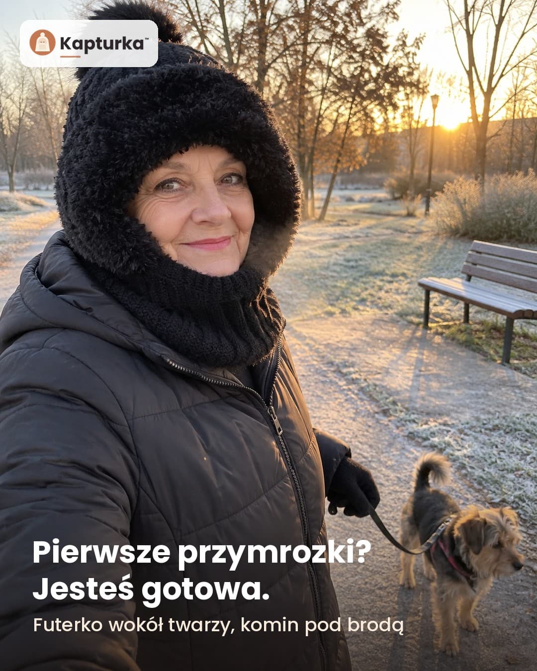 Kapturka™ – czapka z kapturem i kominem