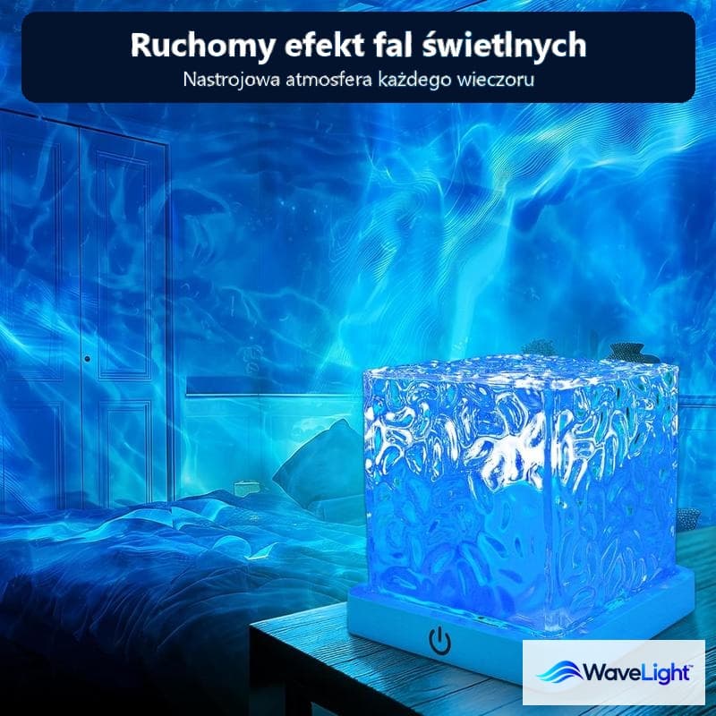 WaveLight™ – lampa projekcyjna z efektem fal do łazienki