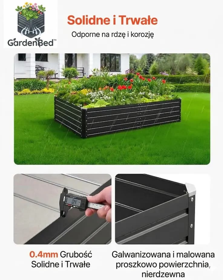 GardenBed™  Warzywnik Bez Wysiłku – Własne Warzywa Bez Chemii + Ebook GRATIS