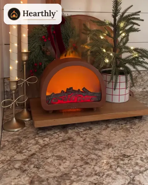 Hearthly™ – nawilżacz powietrza z efektem kominka