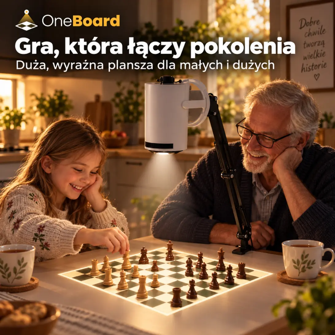 OneBoard™ – projektor gier planszowych na stół