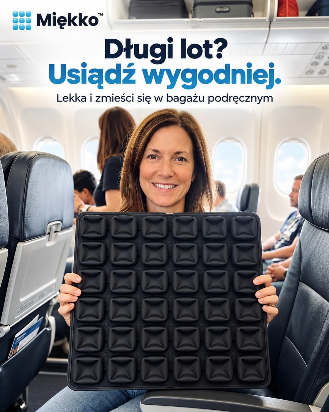 Miękko™ – poduszka powietrzna do siedzenia