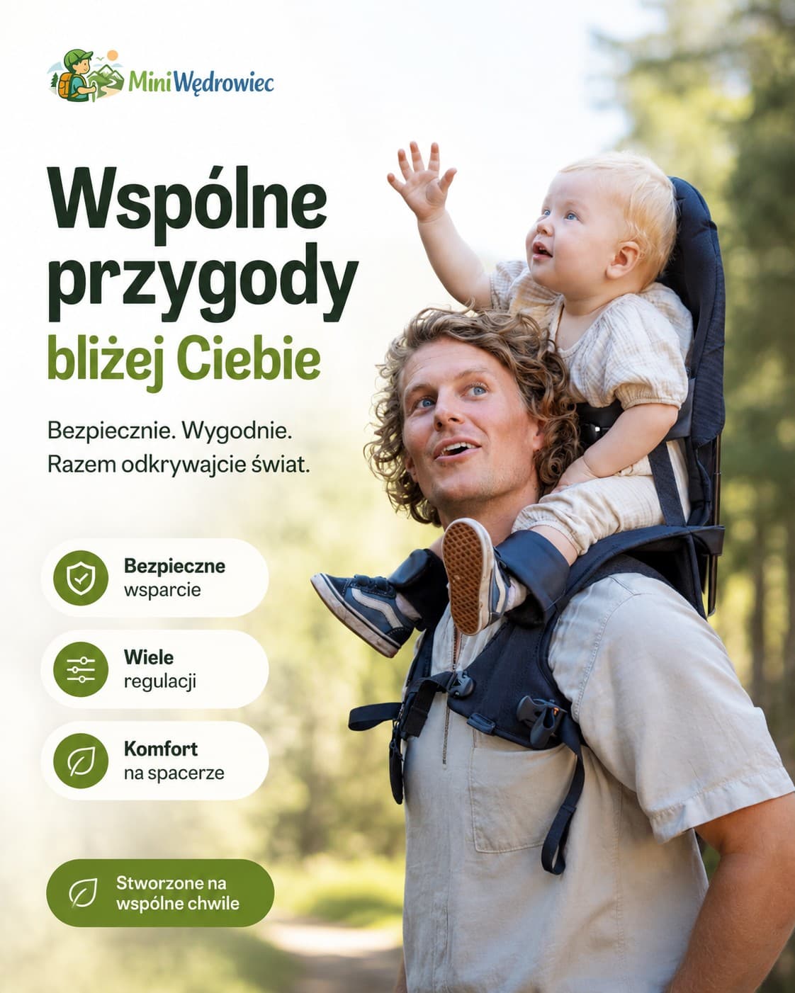 MiniWędrowiec – składane nosidło podróżne