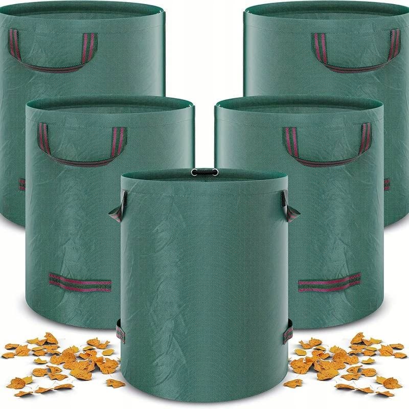 3x Worek na liście trawę Kosz Ogrodowy 272L MOCNY